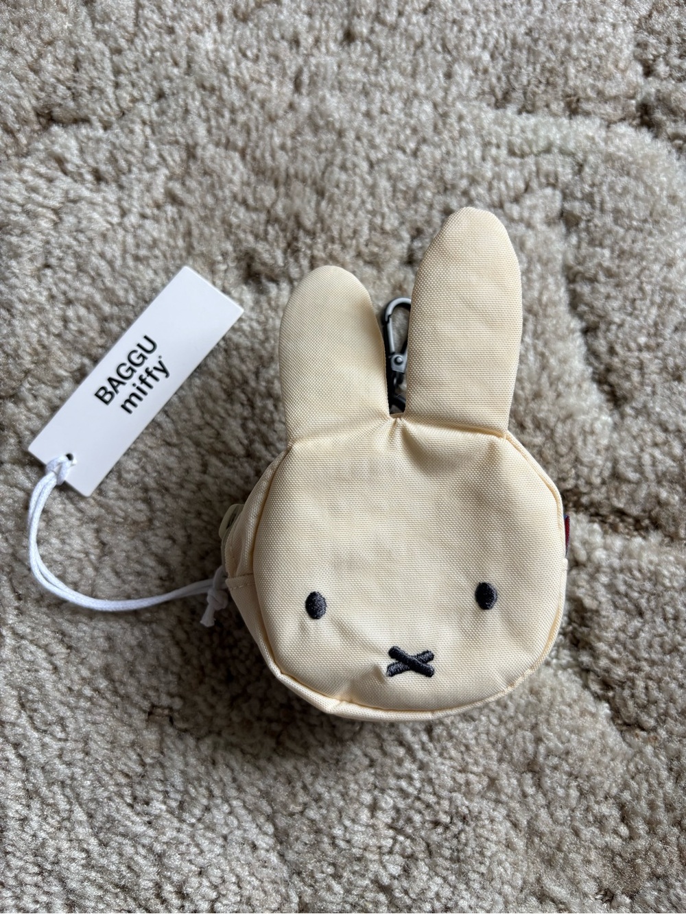 BAGGU x Miffy charm